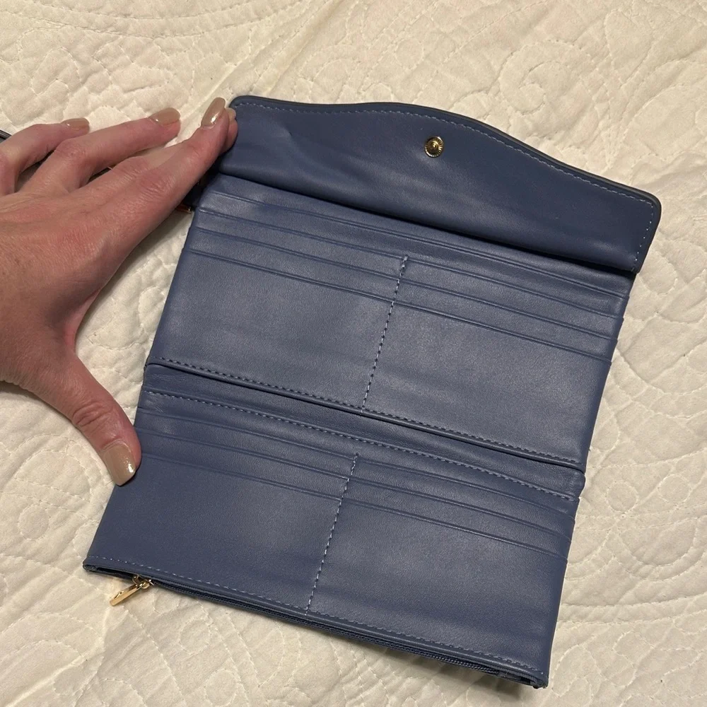Target Navy Wristlet Clutch‎
